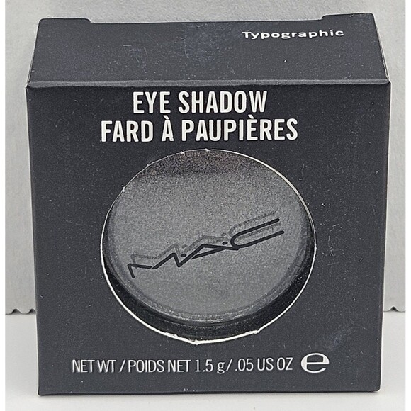 MAC Powder Eye Shadow ~ Typographic ~ 0.05oz/1.5g F/S & NIB - Picture 1 of 5